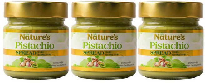 네이쳐스 피스타치오 스프레드 200g x 3개