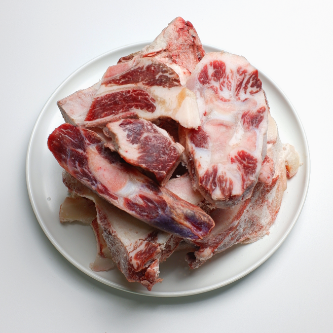 한우 1등급이상 꼬리반골 (냉동), 1개, 2kg