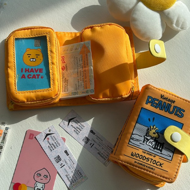 감성파우치 카드지갑 피너츠 우드스톡 미니파우치 8cm x 11.5cm