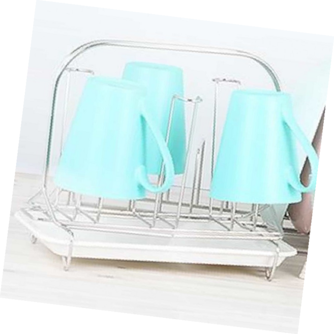 컵정리대 다용도 정리함 주방 수납 공간 활용 청소 용이한 디자인 식기 정리 서랍형, 1개, 상세페이지 참조