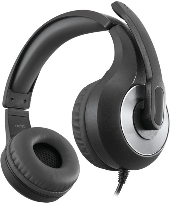 엑토 레오 USB 헤드셋, BKS-78, 블랙