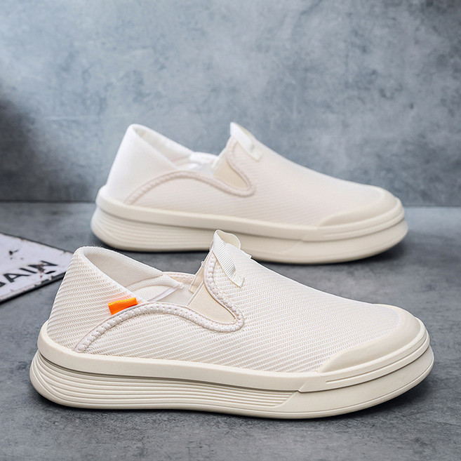 ANYOU 트렌디하고 통기성 좋은 드라이빙 슈즈 만능 메쉬화 스포츠 캐주얼화 로퍼 남성 출근용 워킹화 소프트 쿠션 편안한 산책화