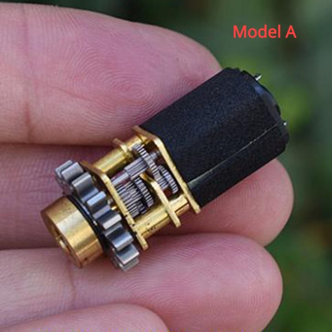 마이크로 N20 풀 메탈 기어박스 모터 전자 잠금용 14 톱니 저속 고토크 DC 3V-6V 48RPM-96RPM, 01 Model B, 1개