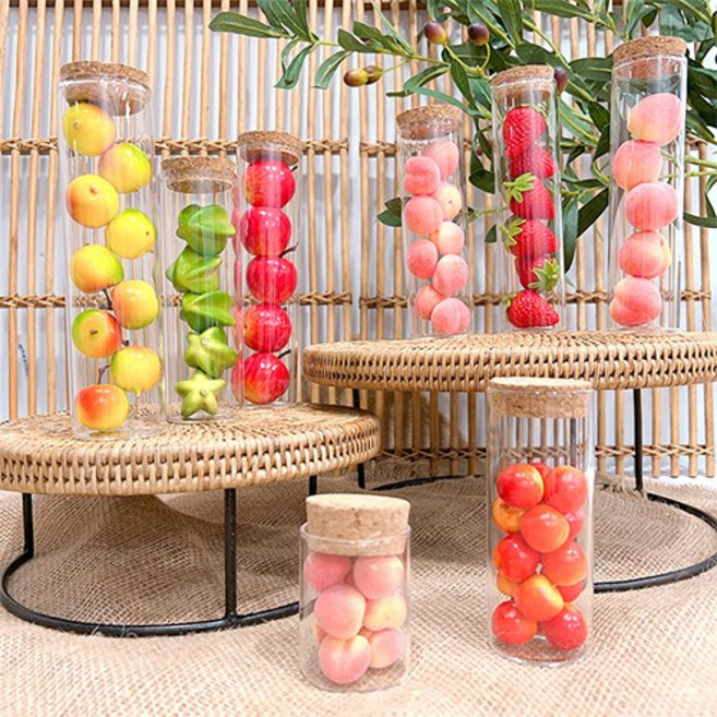 [왓위셀] 미니어처 과일 야채 모형 장식품 소품 데코 유치원 어린이집 교구, 08.낑깡(주황)