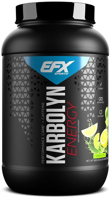 EFX 이에프엑스 스포츠 카보린 카페인 에너지 파우더 레몬 라임맛, 1개, 1.95kg