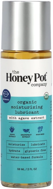 The Honey Pot Company 아가베 추출물 함유 유기농 보습 윤활제 2fl oz 59ml(2fl oz), TheHoneyPotCompany아가베추출물함유유기농보, 1개, 59ml - 쿠팡