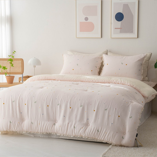 헤르메르 사계절 모달 100% 차렵이불 단품 세트 SS Q K 슈퍼싱글 싱글 퀸 킹 봄 가을 겨울 간절기