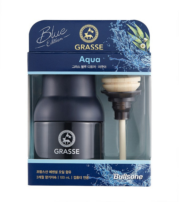 불스원 그라스 블루 아쿠아, 02 아쿠아향, 1개