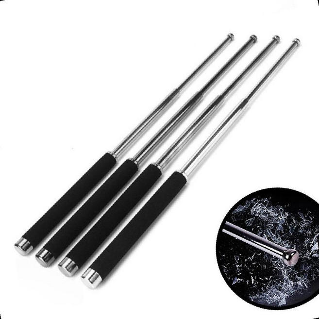 티타늄 호신용 3단봉 경찰봉 호신용품 진압봉 66cm, 1개