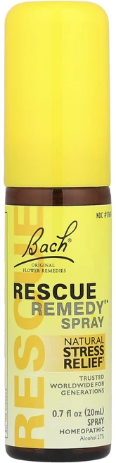 Bach 오리지널 꽃 요법 Rescue Remedy 스프레이 천연 스트레스 완화제 20ml(0.7fl oz), Bach오리지널꽃요법RescueRemedy스프레이천연스, 1개, 20ml - 쿠팡