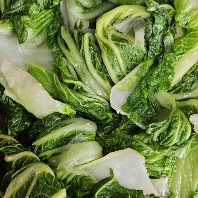 국산 전남 해남 삶은 데친 냉동 우거지 부드러운 속지, 1개, 10kg