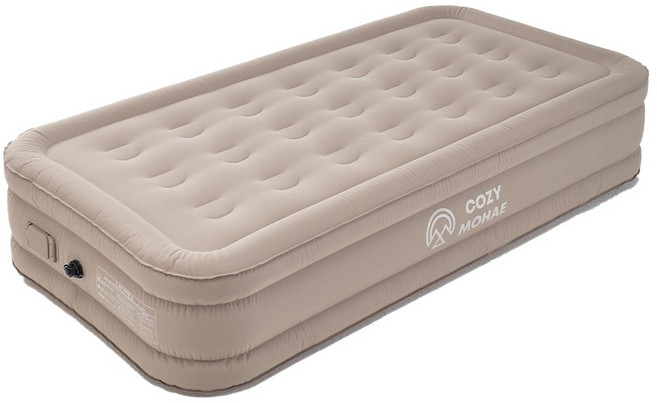 코지모해 캠핑 에어매트 에어 침대 자충 매트리스 더블 38cm