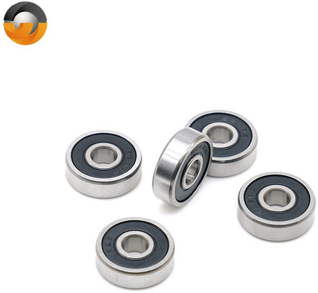 625RS 베어링 ABEC 10 PCS 5x16x5mm 소형 밀폐형 625 2RS VORON Mobius 3D 프린터용, 608RS 8x22x7, 10PCS