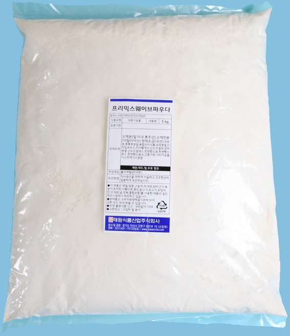 태원식품 프리믹스 웨이브 파우다, 5kg, 1개