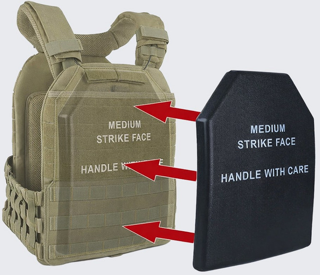 더미 플레이트 PT001 - 군인 군용 트레이닝 군장 서바이벌 전술