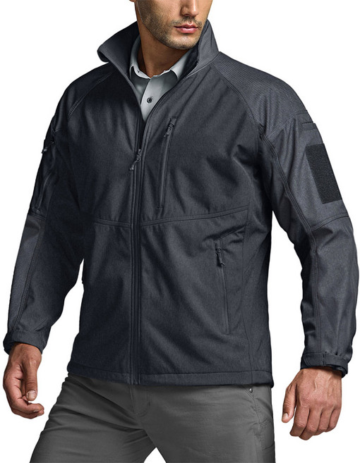 CQR 소프트쉘 기모 플리스 집업 기능성 가을 남자 자켓