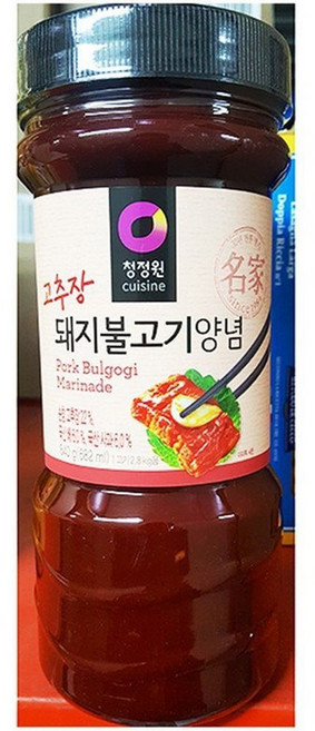 돼지불고기양념 (대상 840g), 1개, 840g