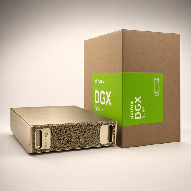NVIDIA DGX Spark 雲端AI 超級電腦 128GB 4TB NVMe SSD, Gold, NVIDIA DGX Spark Founders Edition, 4090 GB(4TB), 128(GB) 統一共享記憶體 LPDDR5x, Linux(NVIDIA DGX OS / Ubuntu)