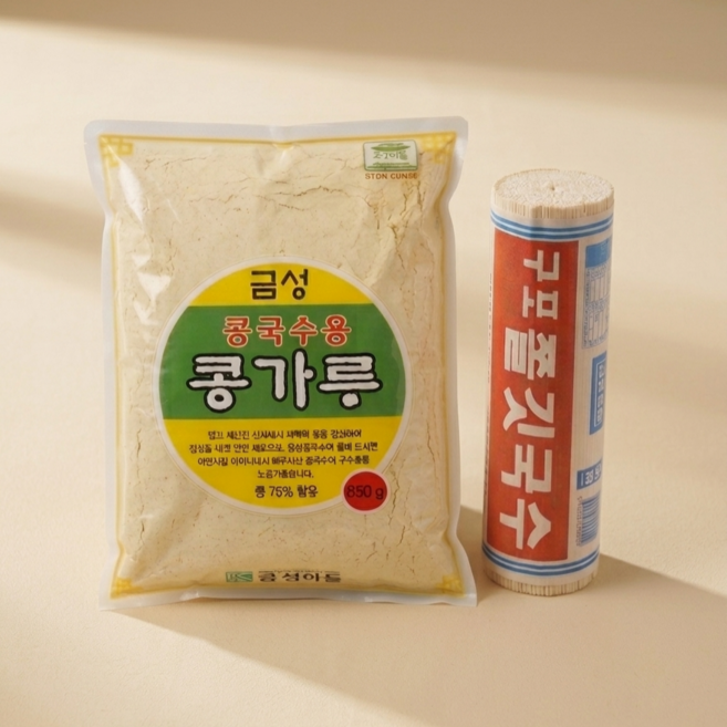 콩국수 세트 12인분 구포국수 1.4kg + 콩가루 850g