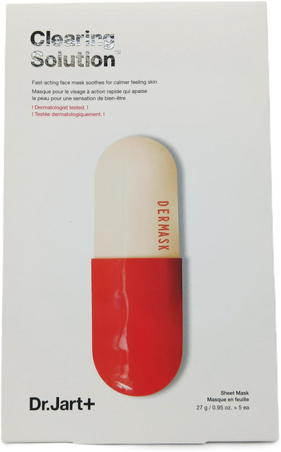 닥터자르트 더마스크 마이크로젯 클리어링 솔루션 팩 27g, 5개입, 1개