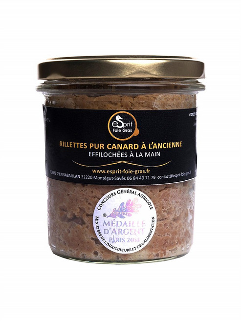 프랑스 푸아그라 스프레드 리예트 250g 프랑스 게르스 지방 캔, 1개