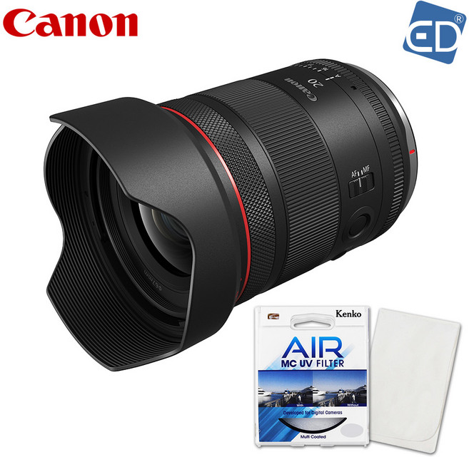 [캐논정품] 렌즈 RF 20mm F1.4 L VCM + 켄코필터+포켓융 /ED