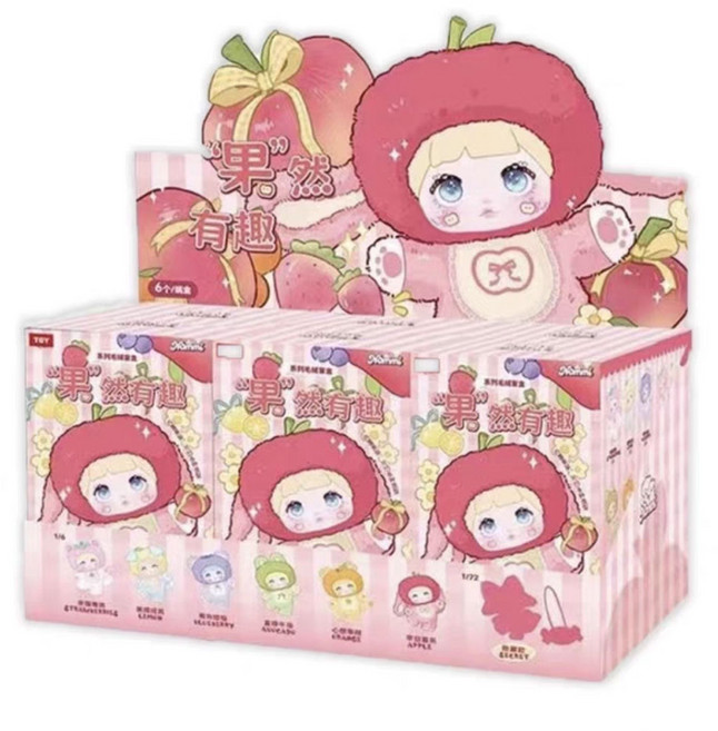 팝마트 정품 Nommi 아마릴리스 노미 인형 키링 랜덤박스 굿즈 피규어 TOPTOY, 1개