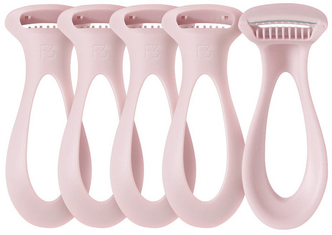 에프쓰리시스템즈 세이프티 각질 면도기 풋파일, 5개