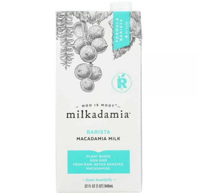밀카다미아 마카다미아 밀크 라떼 다 바리스타 블렌드 - 946ml 2개입, 1개