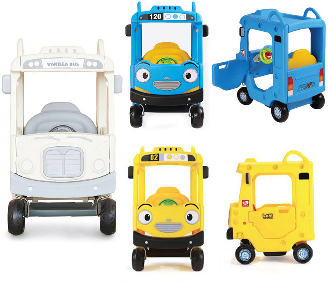 바닐라 라니 타요 버스 붕붕카 지붕카지붕차 유아붕붕카 유아자동차 승용완구 타요지붕차, 1개