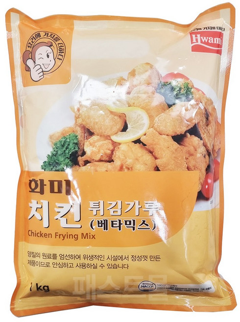화미 치킨 튀김가루(베타믹스), 1kg, 1개