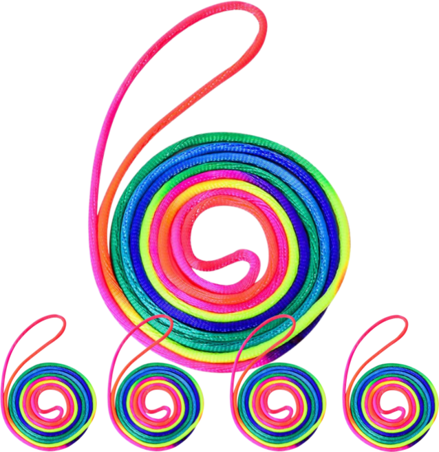 하이제이비 추억 놀이 무지개 실뜨기, 5개, 혼합색상