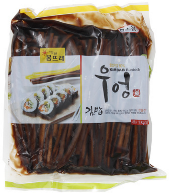 김밥우엉, 1개