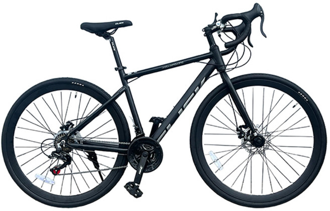 로드자전거 알루미늄 시마노21단 클릭 뉴욕DR, 1개, 180cm, 무광블랙/470MM/미조립