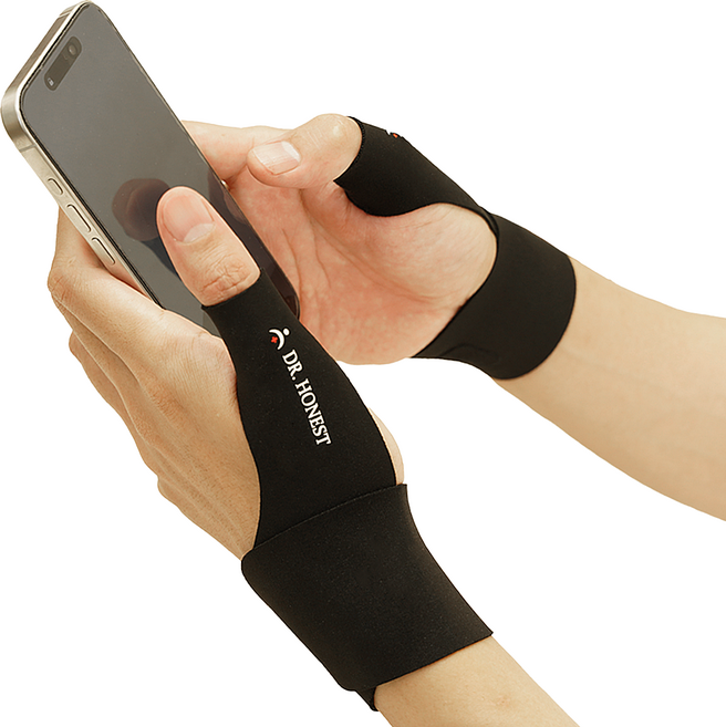 정직한닥터 약국입점 손목보호대 엄지손가락 스프링 터널증후군 손목아대, 1개