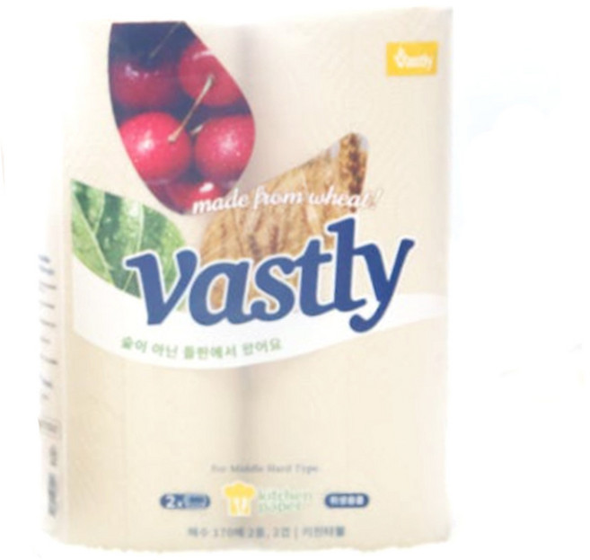 바스틀리 친환경 주방용 2겹 키친타올, 170매입, 2개