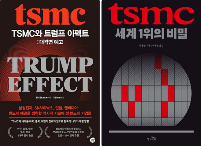TSMC와 트럼프 이펙트 + TSMC 세계 1위의 비밀 (전 2권)