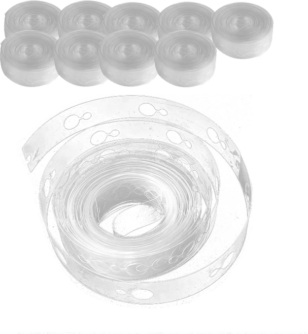 파티파노라마 풍선장식밴드 가랜드, 10개, 투명