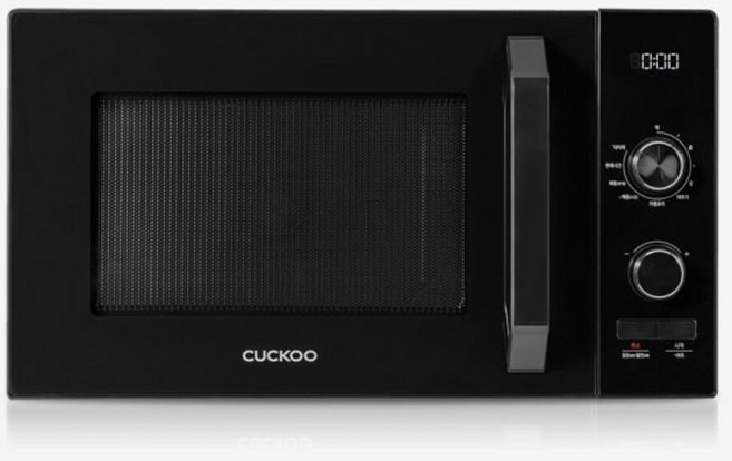 쿠쿠 무회전 플랫 전자레인지 23L CMW-DF2310DB 블랙