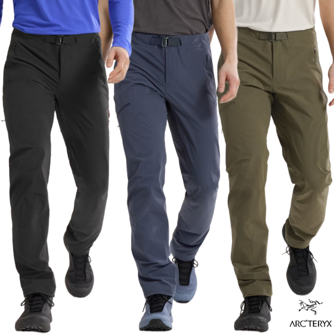 아크테릭스 25FW 감마 SL 팬츠 남자 기능성 경량 사계절 등산 아웃도어 바지 팬츠 등산복 하의