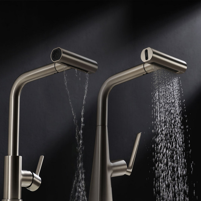 한샘 정품 MSYS 국산 고급 주방 싱크대 와이드 폭포 수전 셀프 교체 JF360S JF360L 4WAY, JF-360L, 자가설치