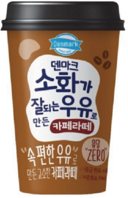 덴마크 소화가 잘되는 카페라떼, 24개, 250ml