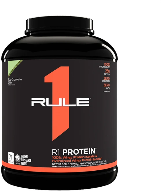 Rule1 룰원 웨이 아이솔레이트 민트초콜릿칩, 1개, 2.27kg - 쿠팡