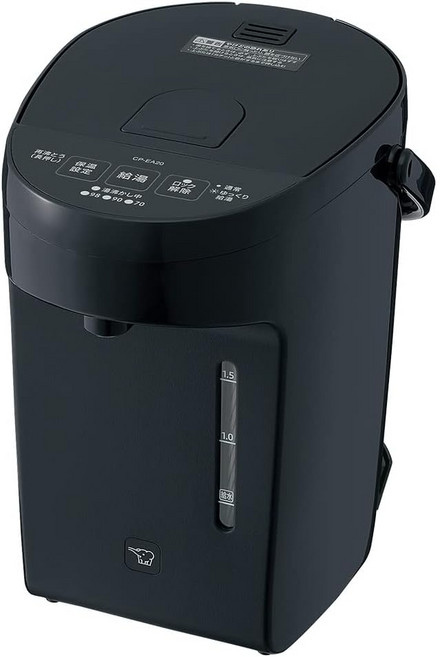 象印 ZOJIRUSHI 2.0L 電動熱水壺 三段保溫, CP-EB20, CP-EA20-BM【黑色】