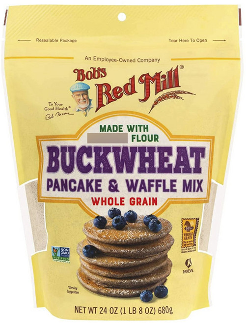 밥스레드밀 벅휘트 홀 그레인 팬케이크 & 와플 믹스, 1개, 680g