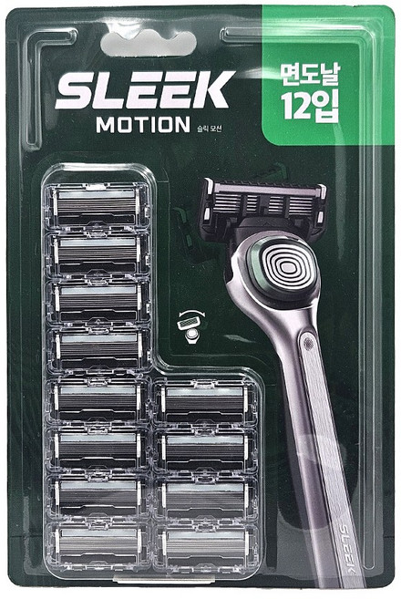 도루코 슬릭 모션 면도날, 1개, 12개입
