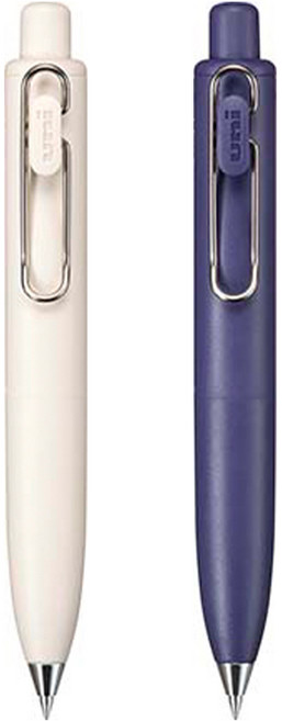 [원드림]미쯔비시 유니볼 원P 미니 수첩 포켓 볼펜 세트 UMN SP, 1세트, 요거트+그래이프 2종 0.5mm