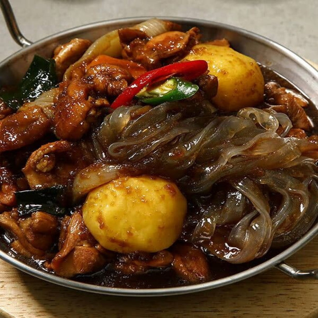 달성식품 매콤달콤 닭다리살 순살간장찜닭 밀키트 2인분 1005g