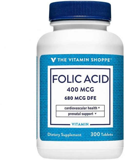 치매 비타민 샵 엽산 400MCG (300정), 1개 - 쿠팡