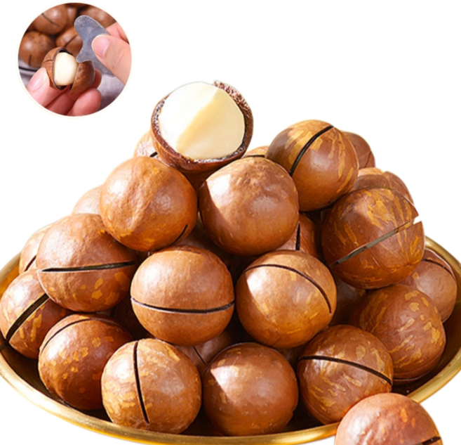 업그레이드 하와이안 알갱이 마카다미아 (우유향) 캐주얼 간식 견과류, 4세트, 250g